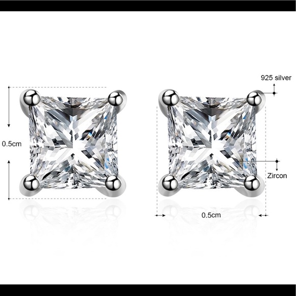 🚨🚨🚨SALE🚨🚨🚨 Sterling Silver Stud Earrings - Picture 7 of 7